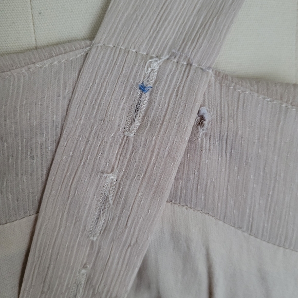 Zipper front ruched bodice dress - Picture 7 of 8